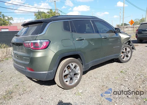 2019 Jeep Compass Limited 4X4 z USA, uszkodzony, nr VIN 3C4NJDCB8KT780987